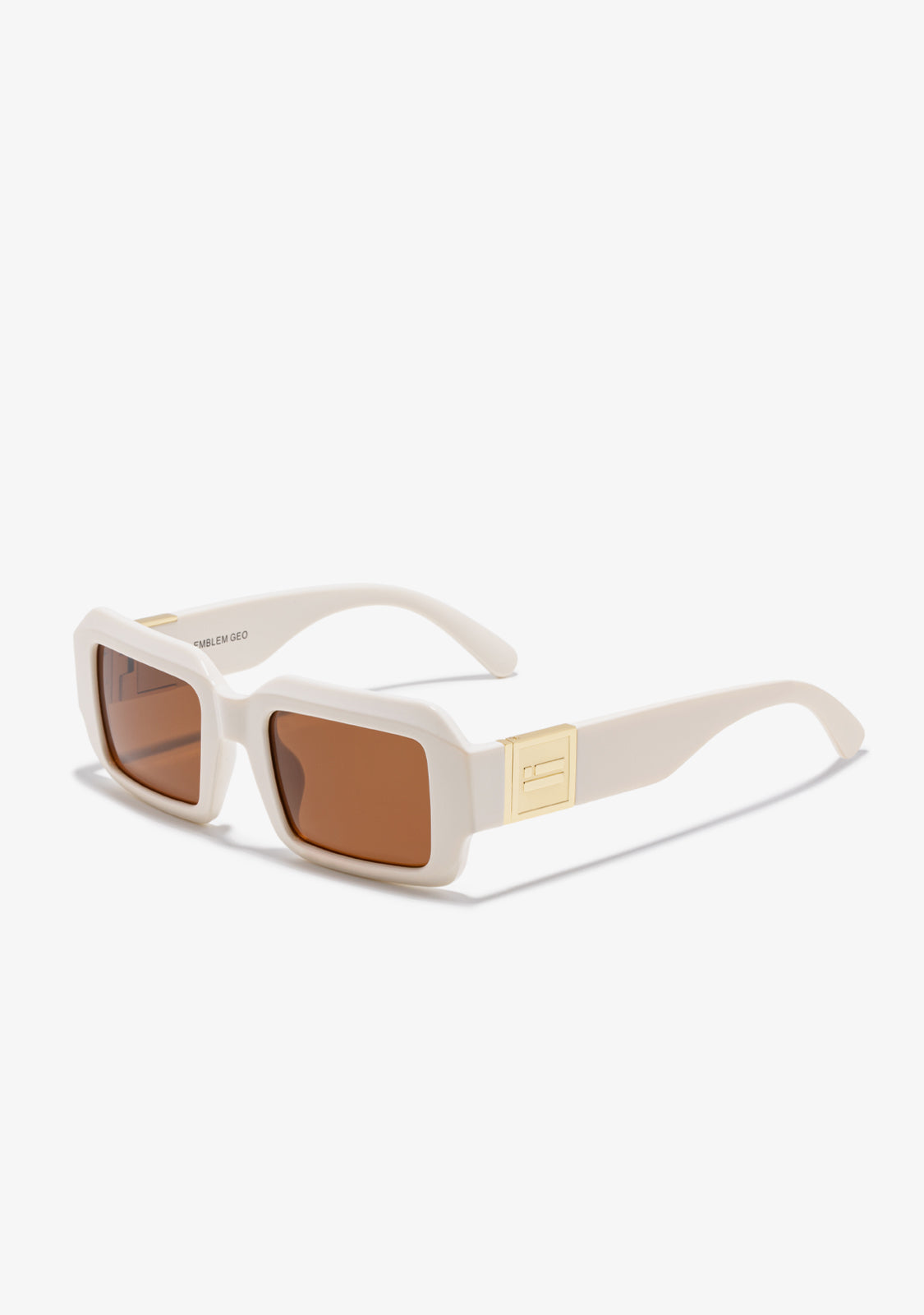 Emblem GEO White Ivory / Brown