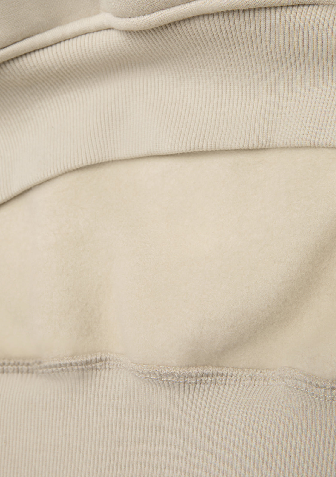 Clean-Cut Oversize Hoodie Off-White