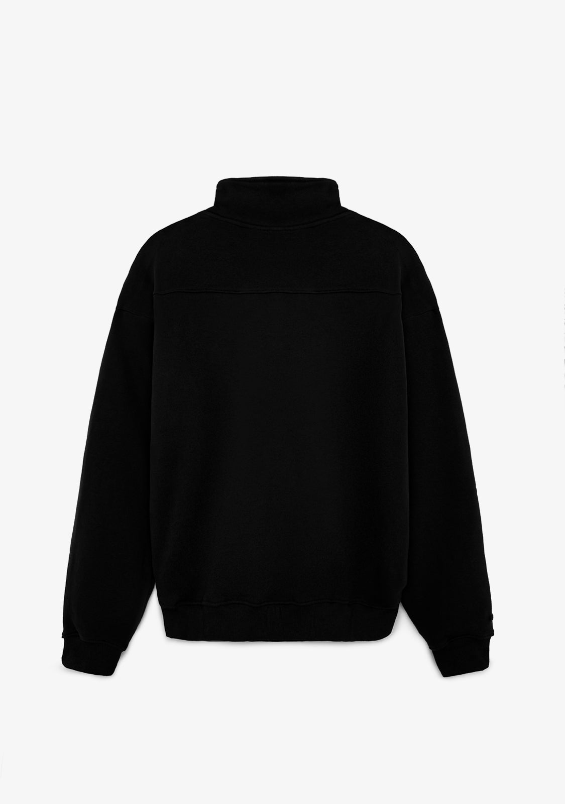 Half-Zip Sweatshirt Black