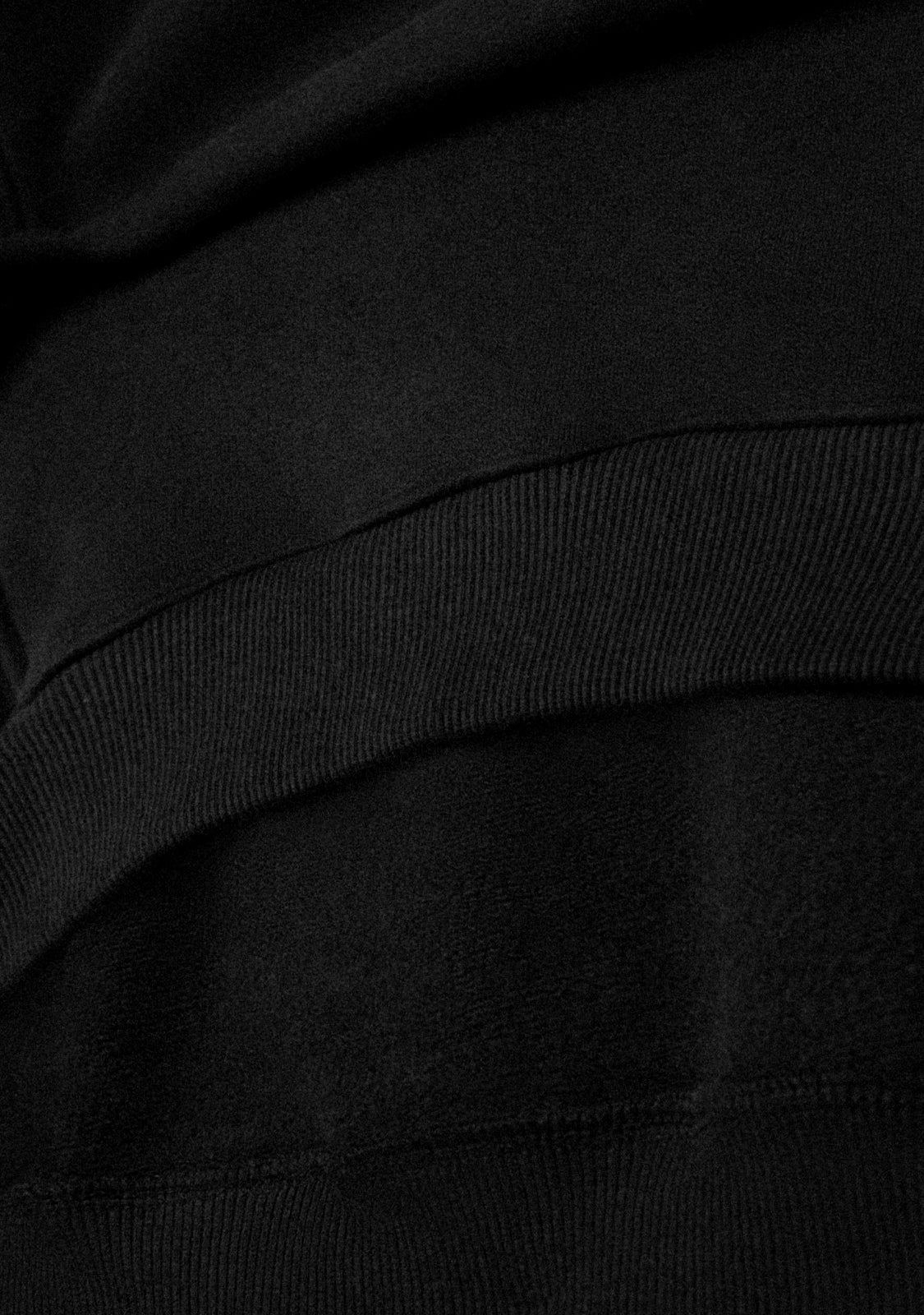 Half-Zip Sweatshirt Black