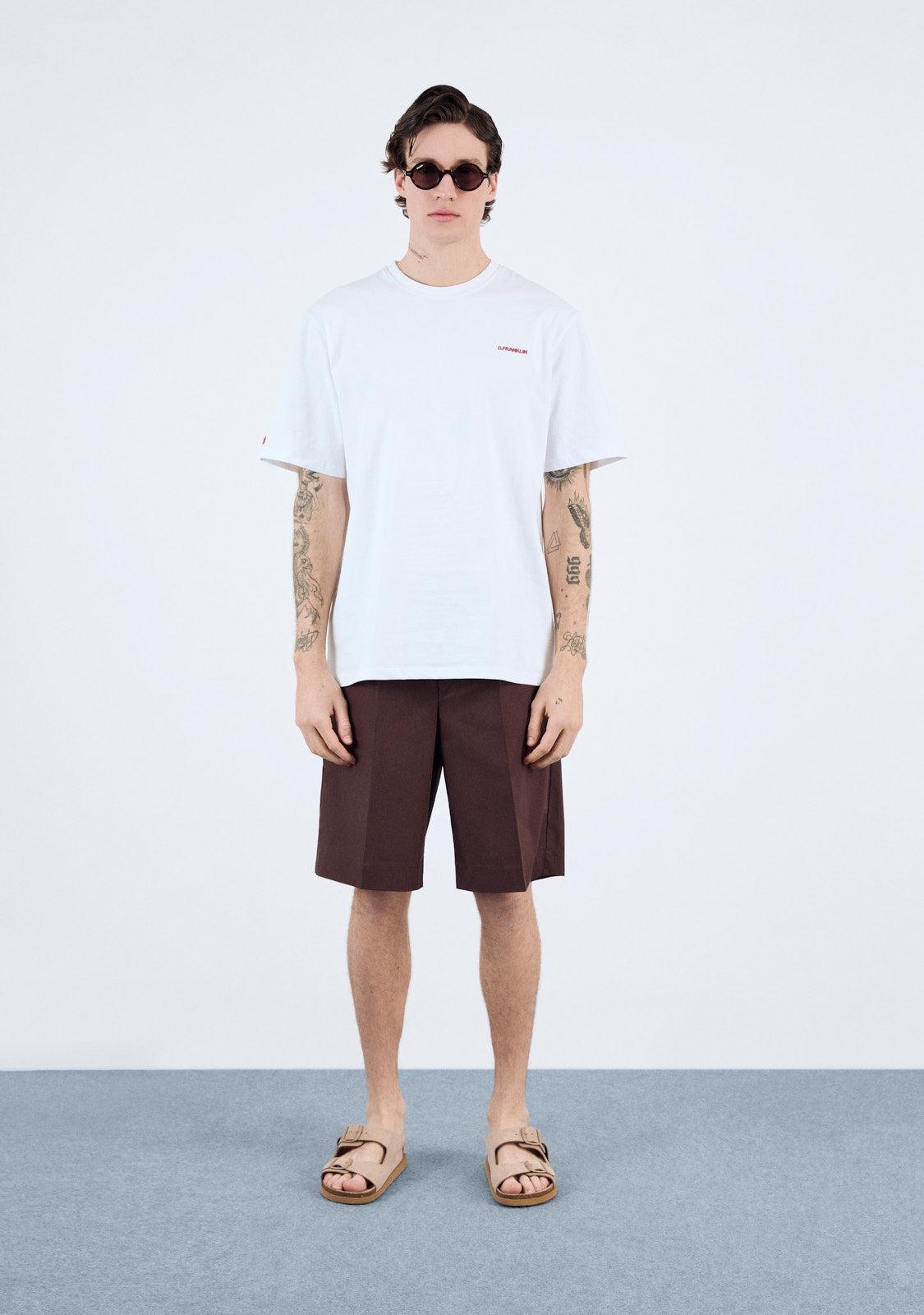 Best Pizza T-Shirt White / Wine