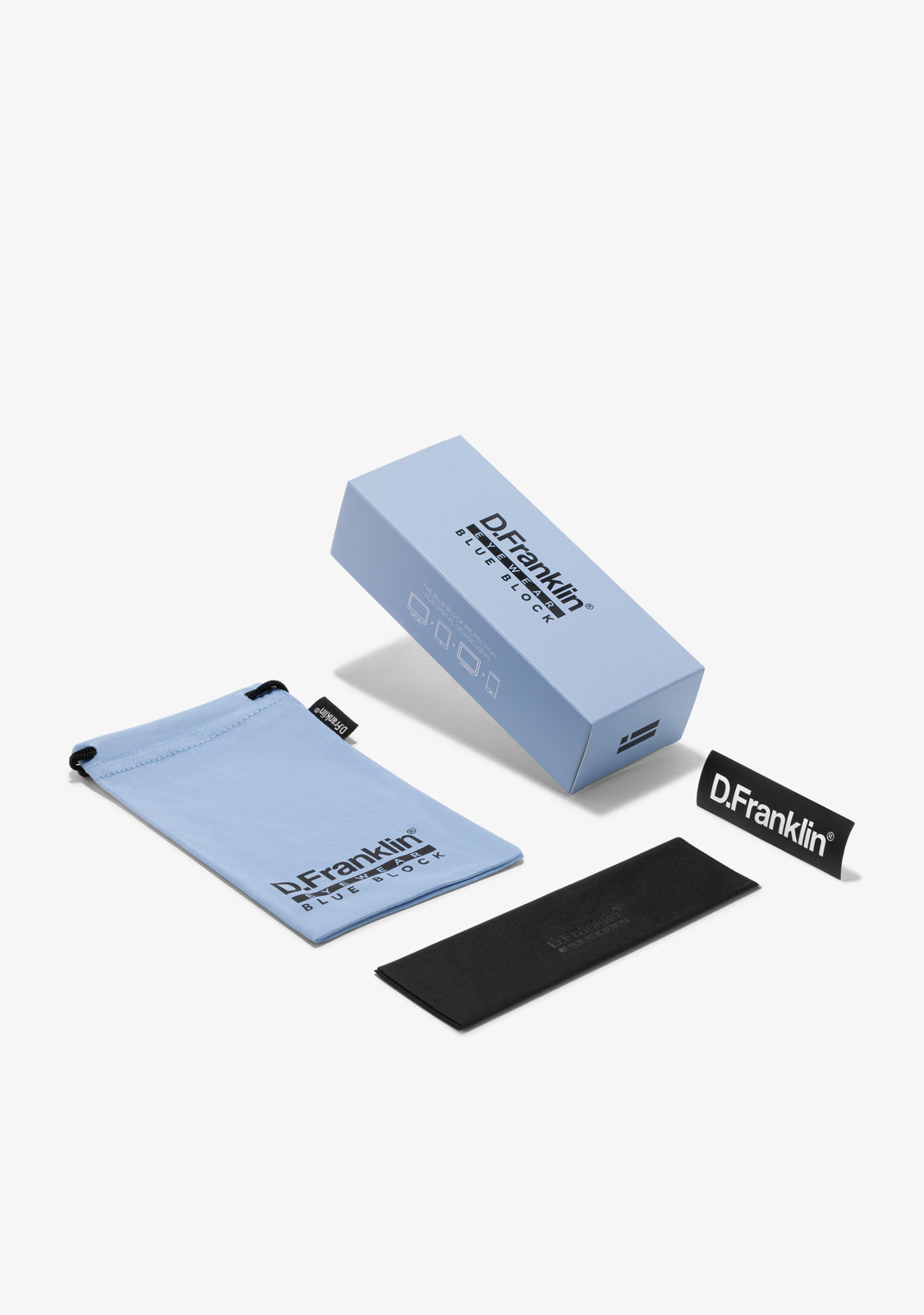 Laurent Square Blue Block Gold / Carey
