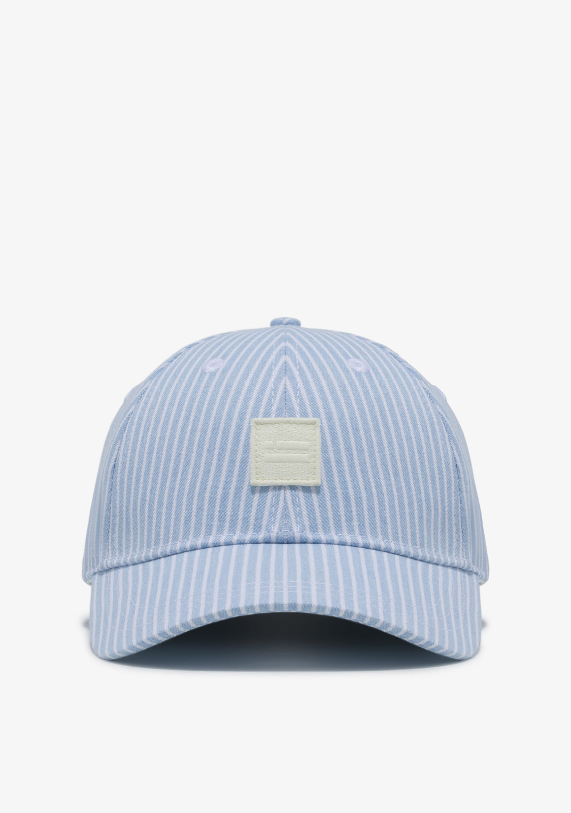 Stripes Baseball Cap Denim