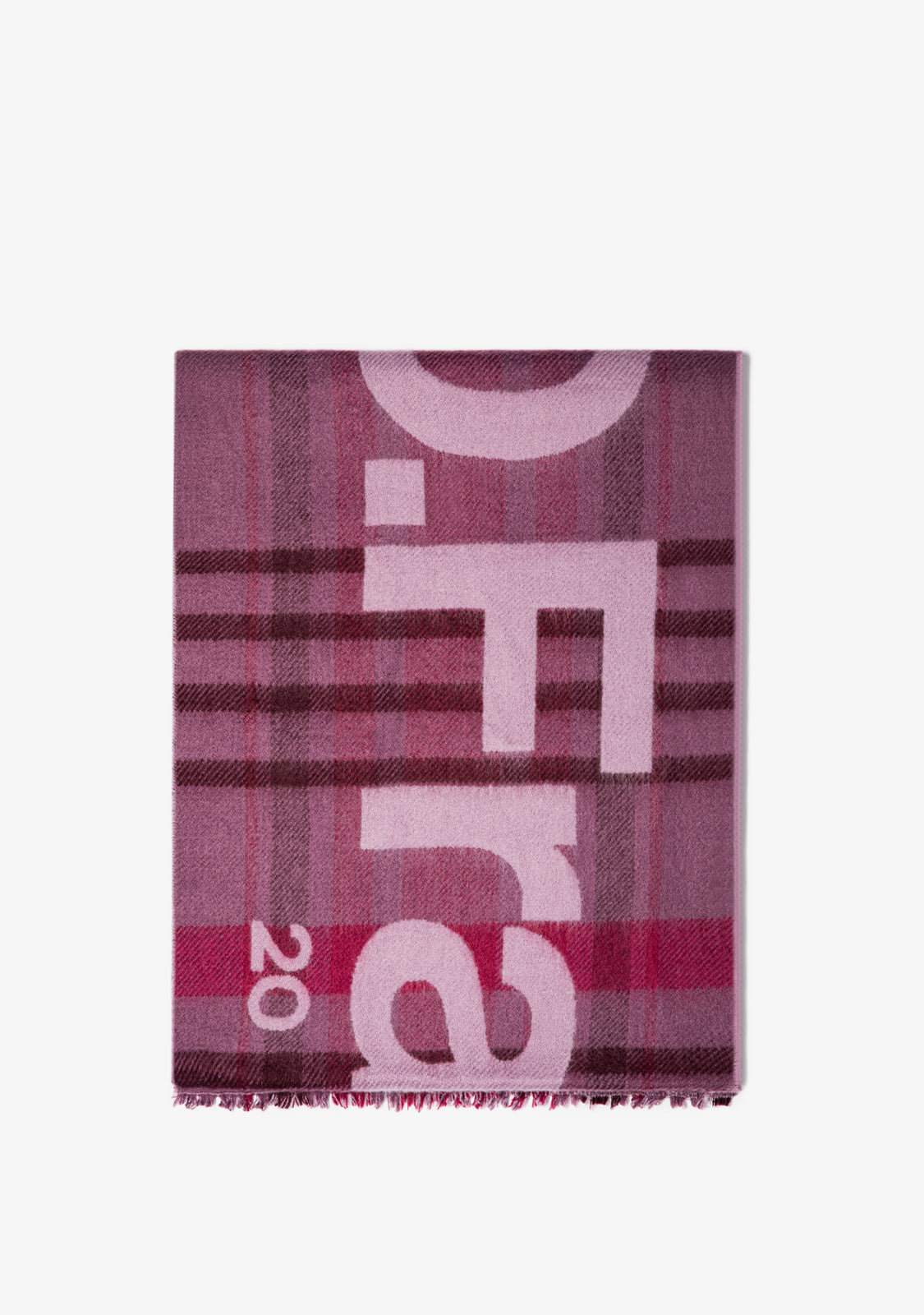 Nordic Tartan Wine Scarf