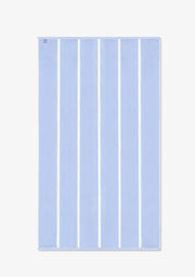 Old Money Jacquard Velour Beach Towel Blue