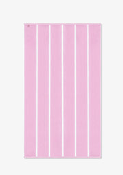 Old Money Jacquard Velour Beach Towel Pink