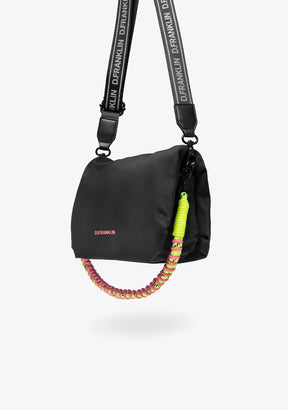 Bomb Flap Crossbody Bag Black