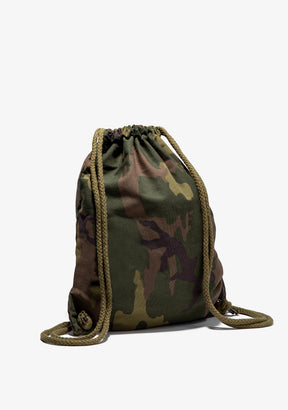 Gym Bag Camo Black