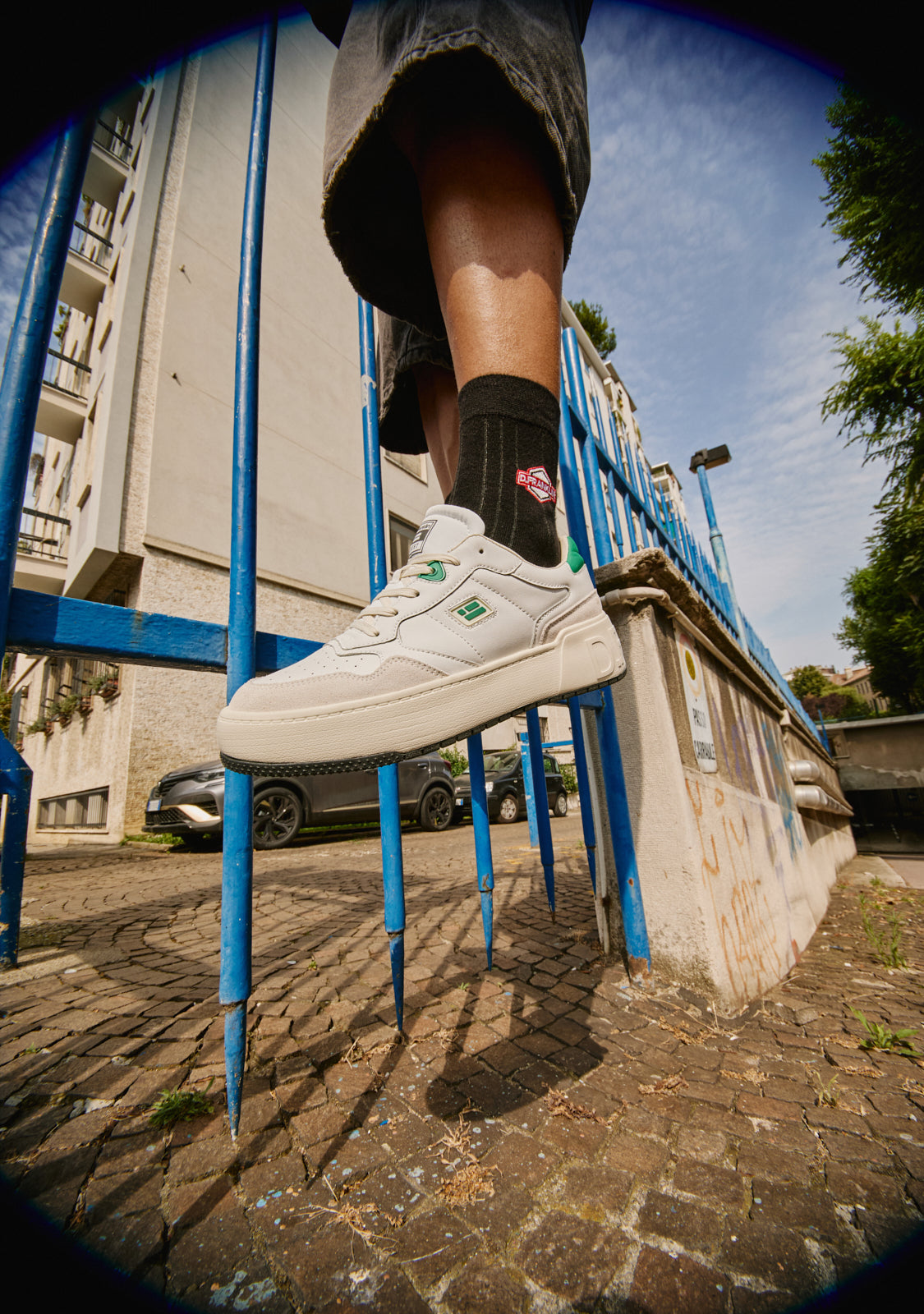 Court Tennis Basic White / Green