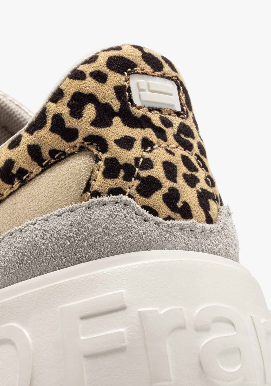 Court Basket Gold / Leopard