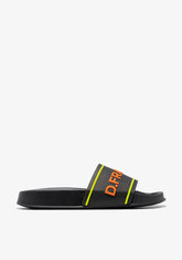 Venice Slide Black / Orange