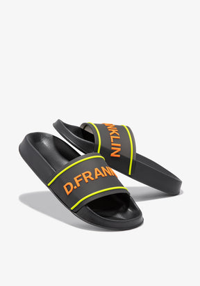 Venice Slide Black / Orange