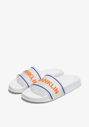 Venice Slide White / Orange