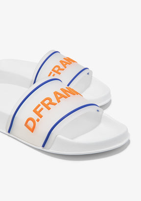 Venice Slide White / Orange