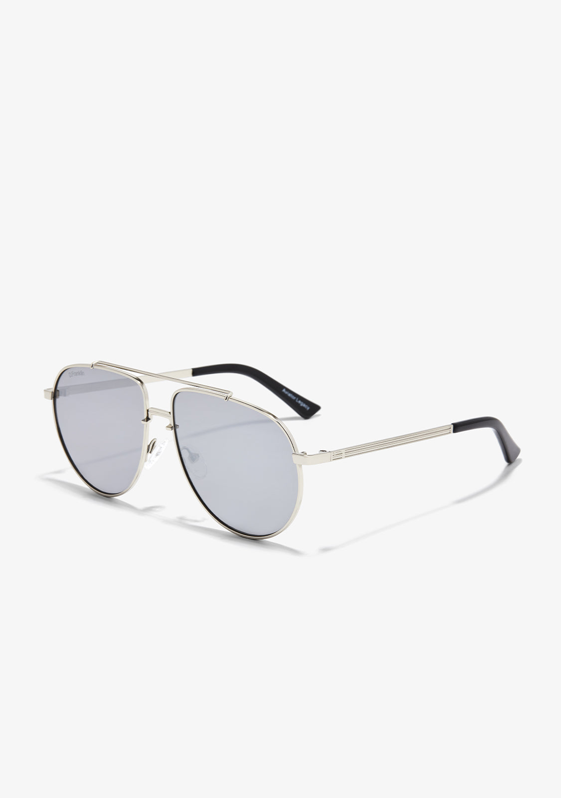Aviator LX  Silver / Silver