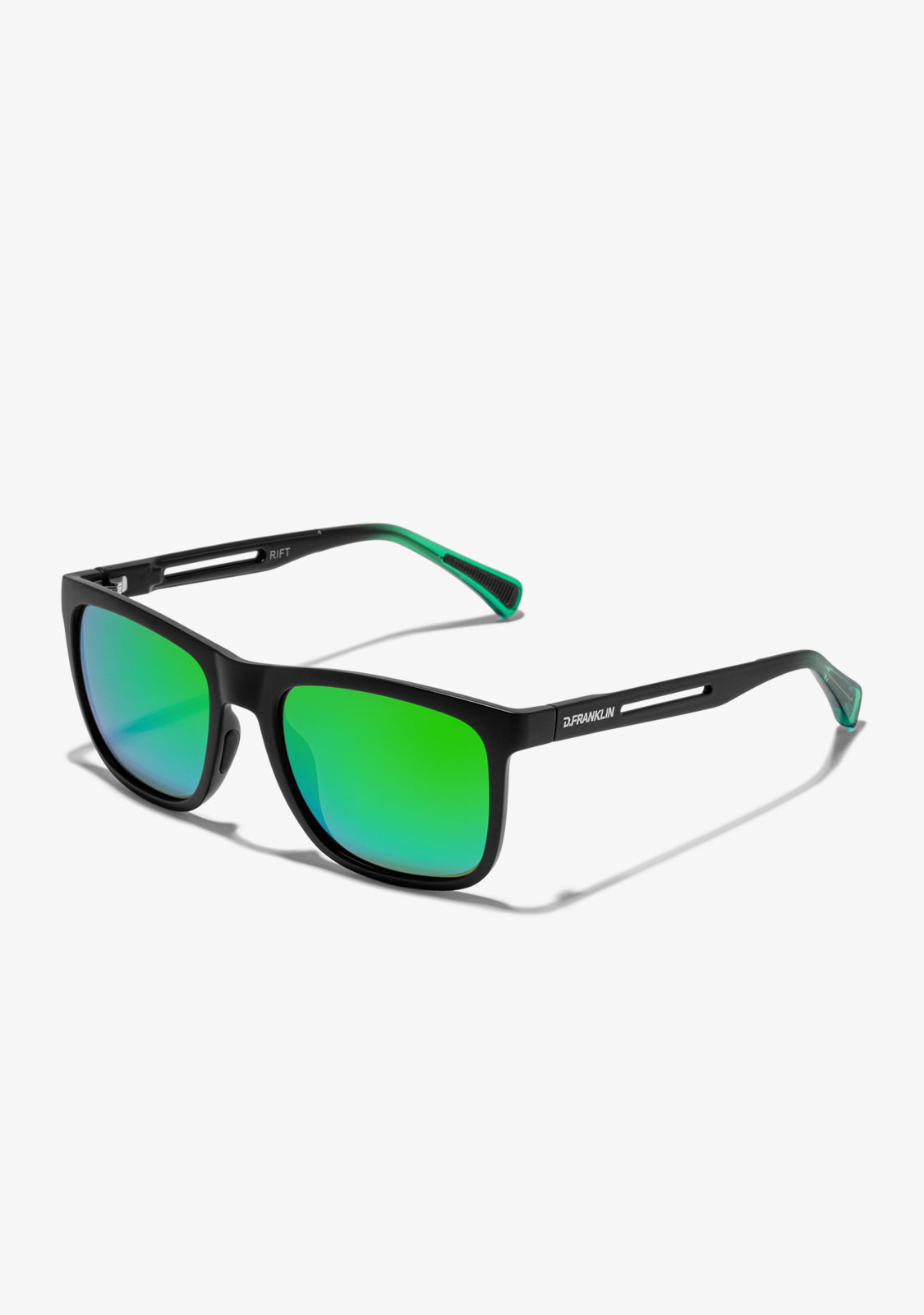 Rift Matte Black / Green Revo