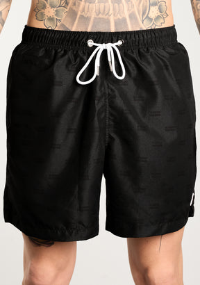 Beach Club Swim Short Black