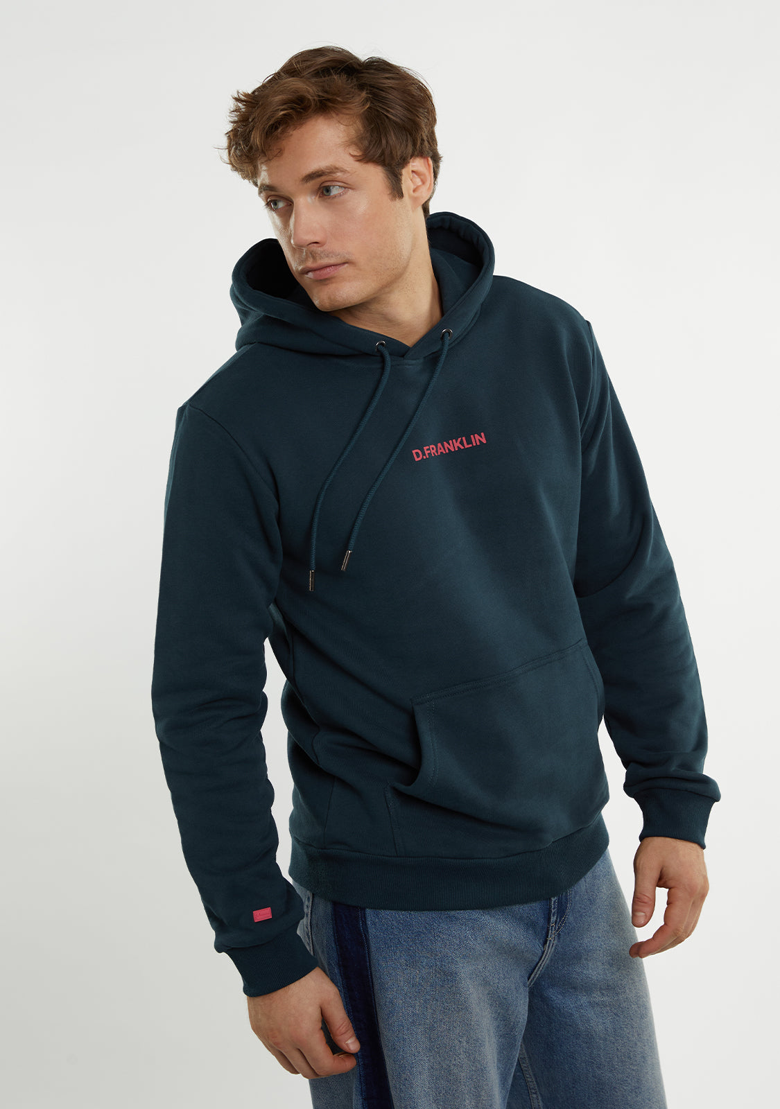 Sudadera D.Franklin 911 Iconic hoodie Grey