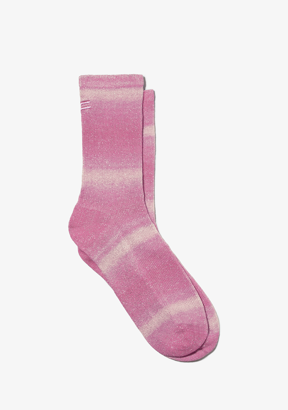 Glitter Socks Gradient Pink