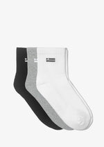 Flag Ankle Socks 3 Pack Basic