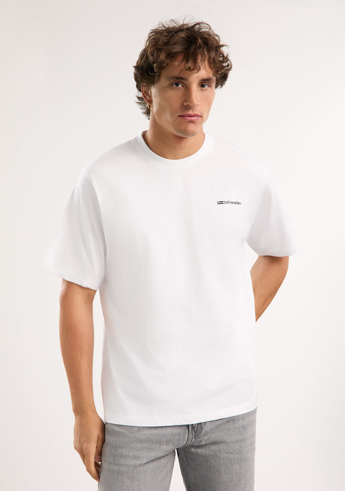 St. Denis T-Shirt White / Black