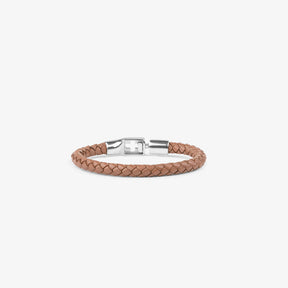 Bracelet Leather Silver