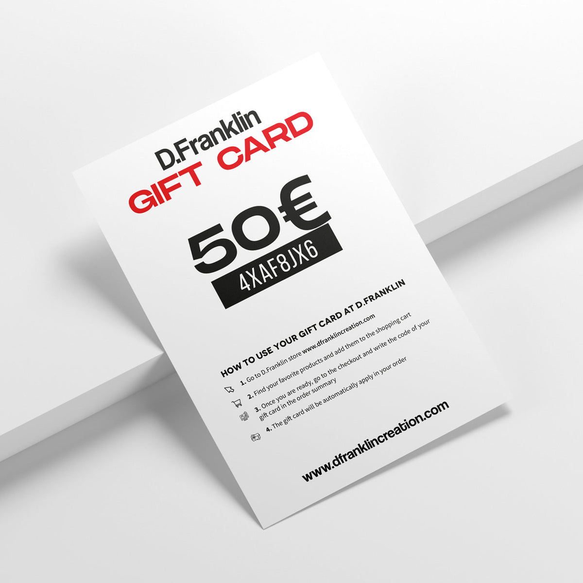 D.Franklin Gift Card 50€