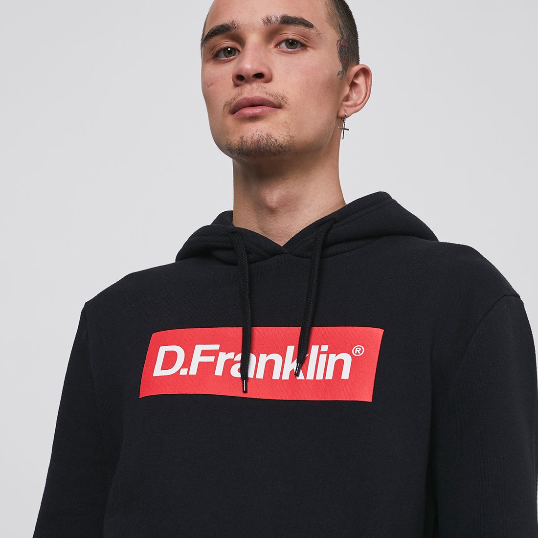 Hoodie Mitic D - Black