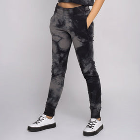 Jogger Basic Tie Dye Black