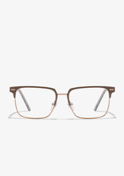 Laurent Square Blue Block Gold / Carey