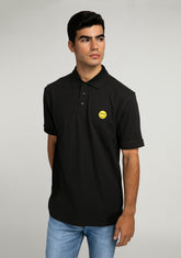 Polo Smiley Black