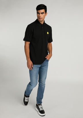 Polo Smiley Black