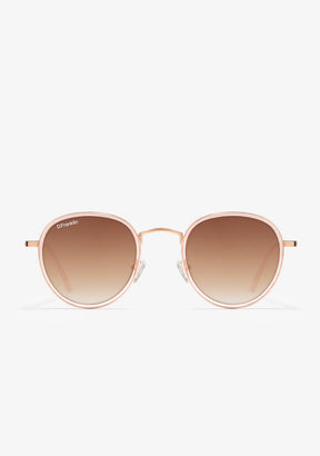 Walker Round Rose Gold / Grad Brown
