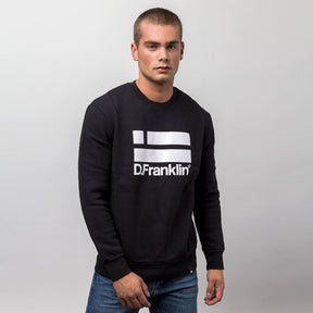 Sweatshirt Logo White / Black