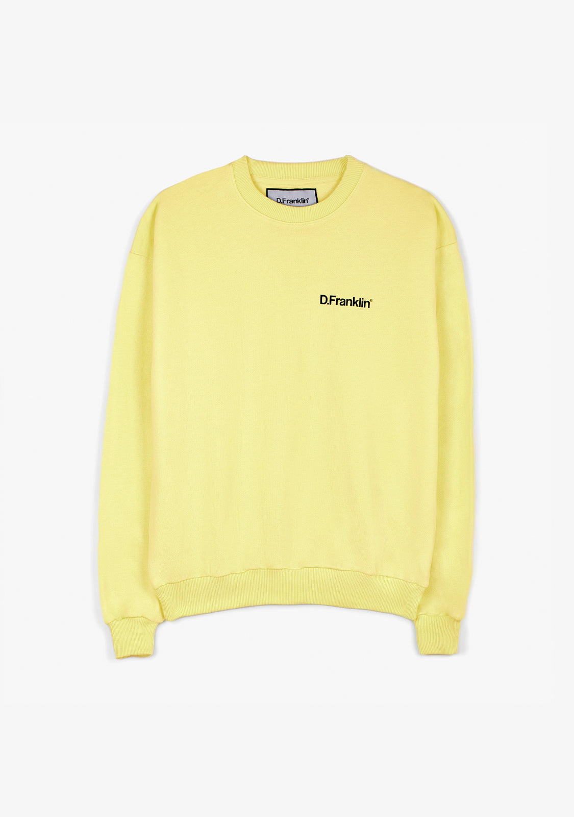 Sweatshirt Oversized D.Franklin Basic Yellow