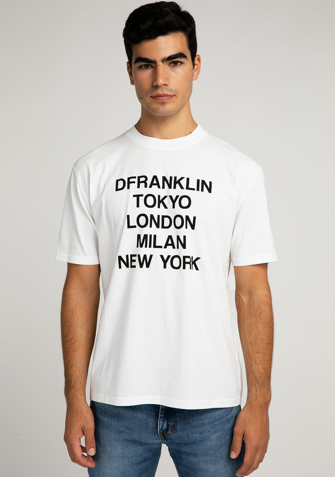 T-Shirt D.Franklin Capitals White