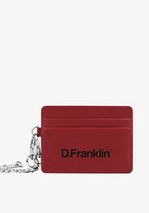 Red Chain Cardholder