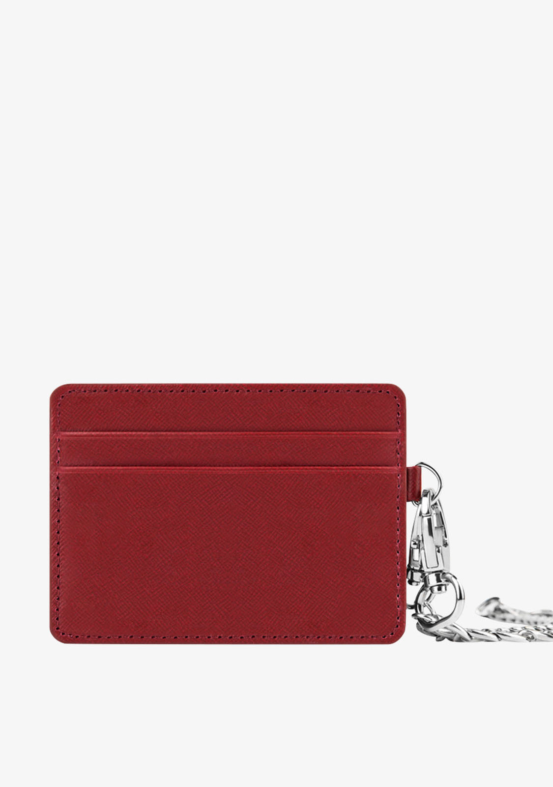 Red Chain Cardholder