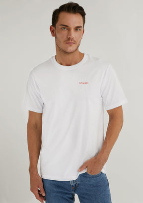 Social Club T-Shirt White / Orange