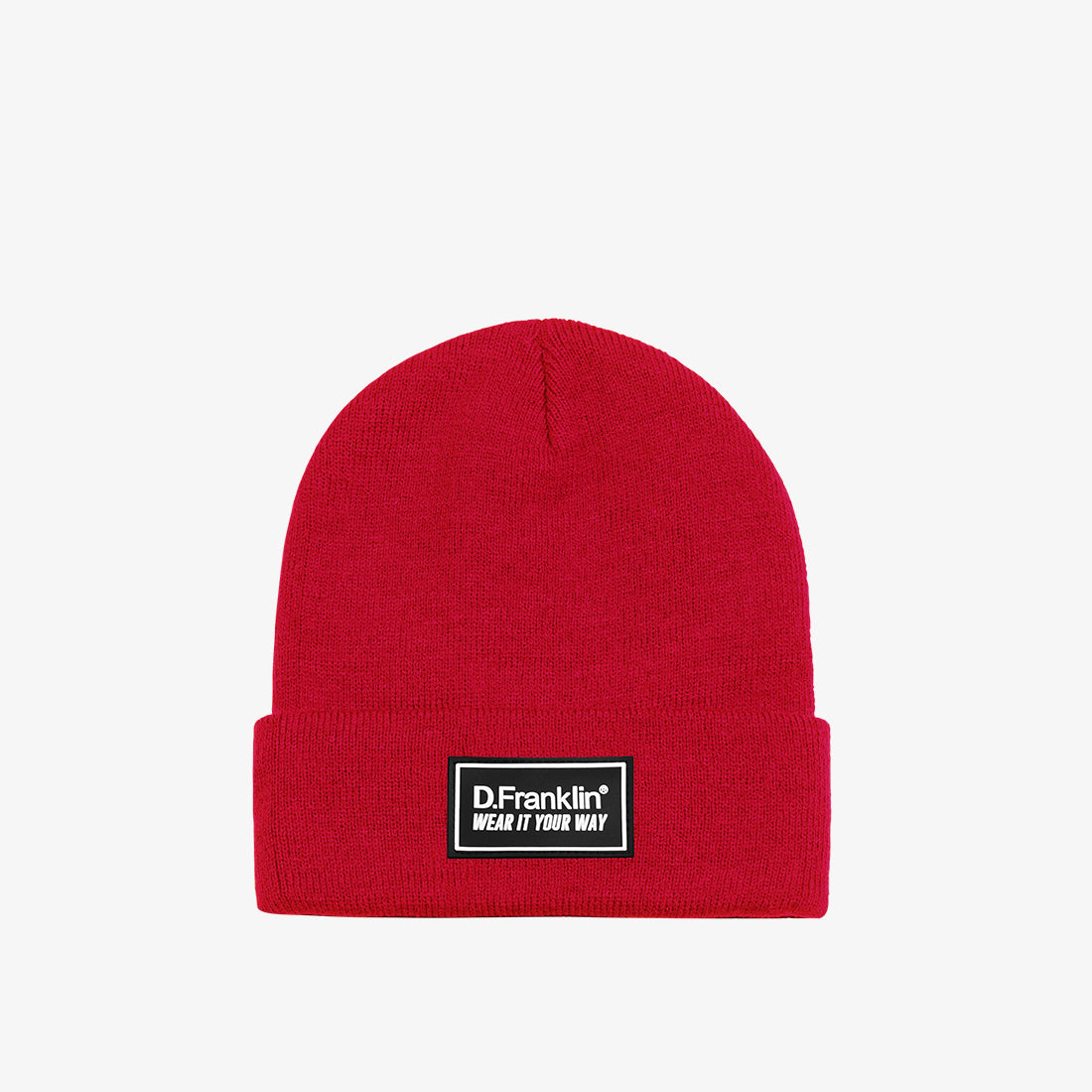 Mountain Red Beanie