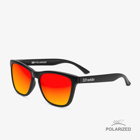 Roosevelt Black Matte / Red Polarized