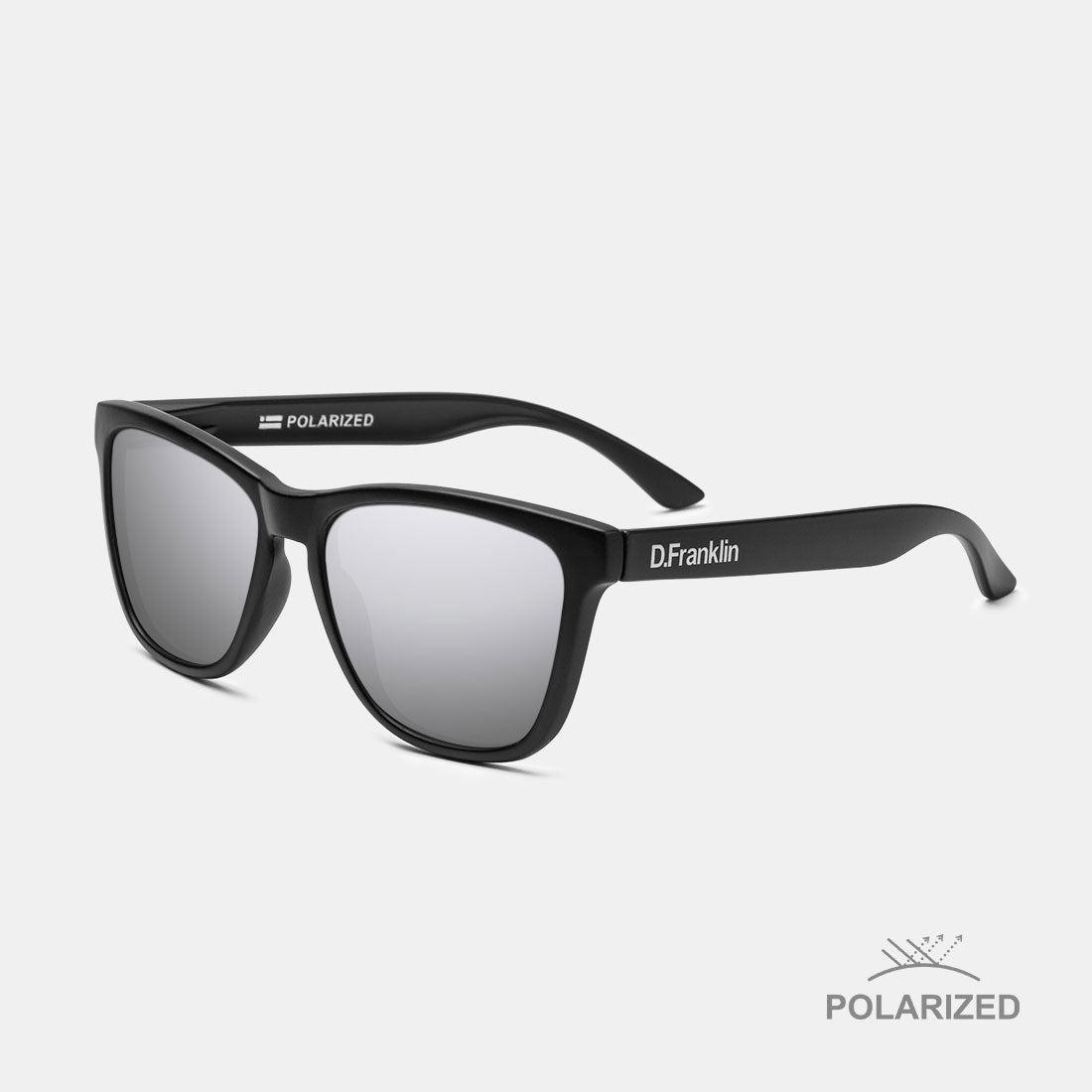 Roosevelt Black Matte / Mirror Polarized