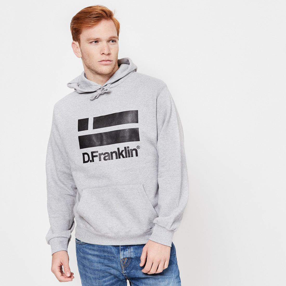 Hoodie Logo Grey