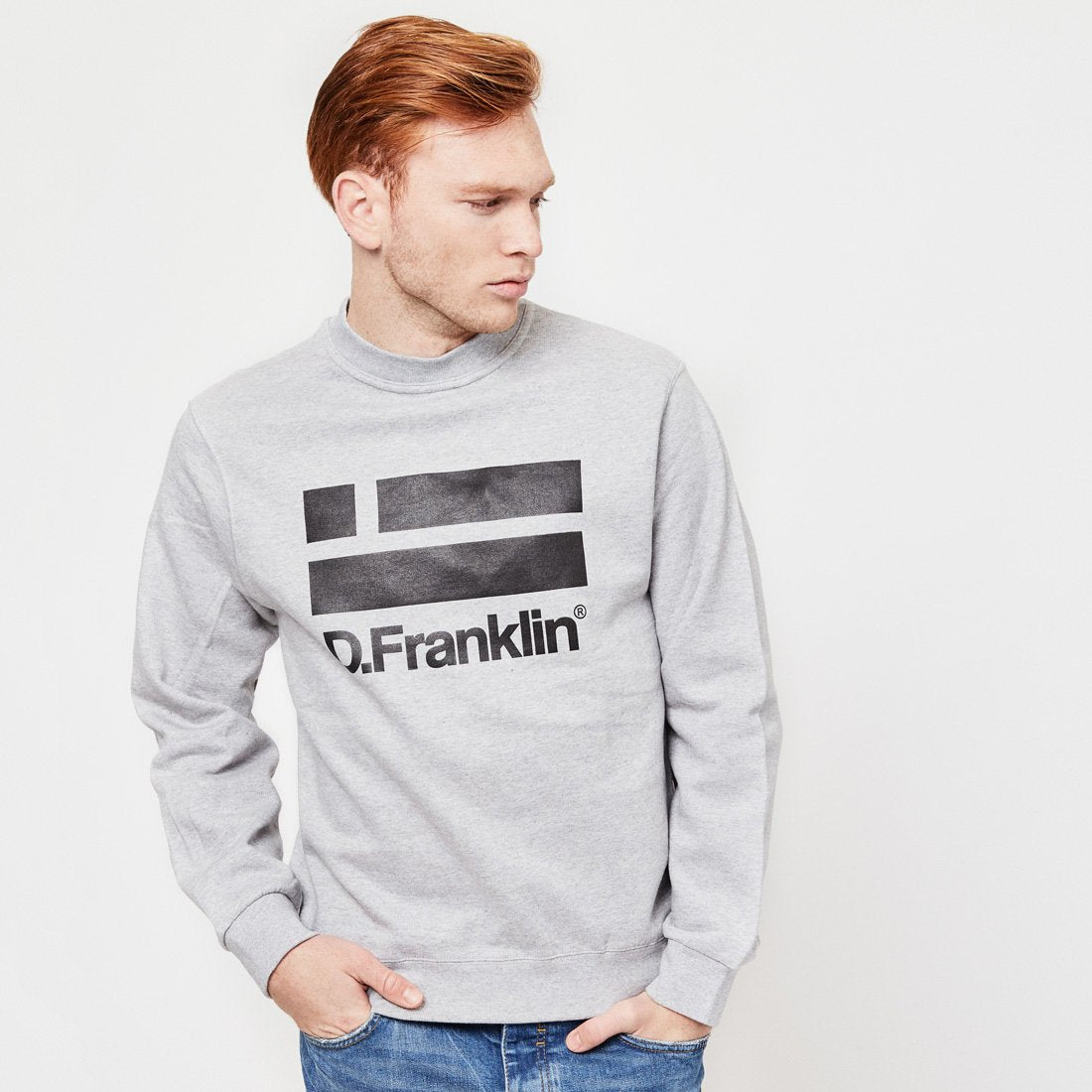 Sweatshirt Logo Grey