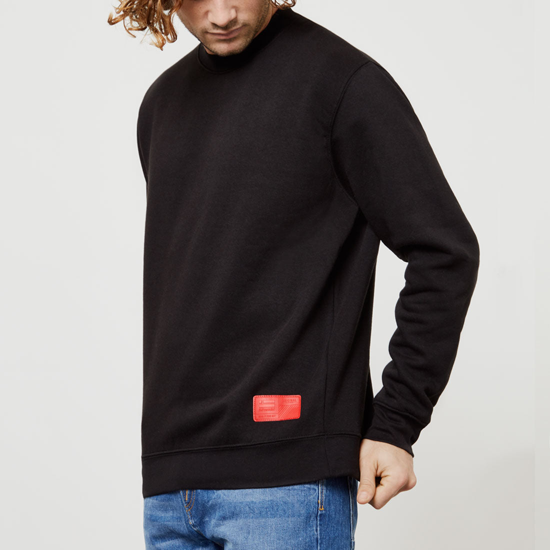 Crack Black Sweatshirt