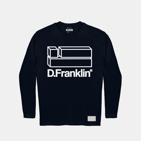 Flag Long Sleeve T-Shirt Navy