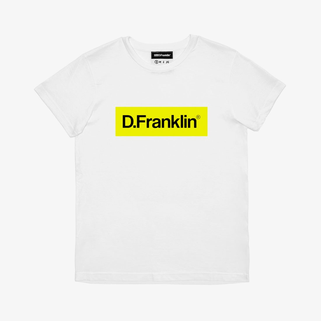 Yellow Rec White Tee