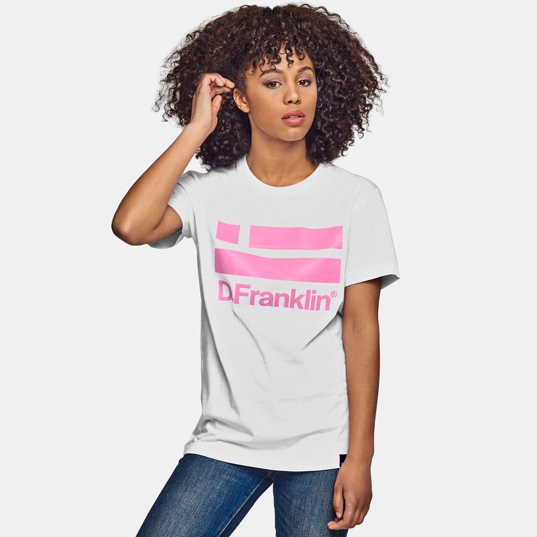 White Baby Pink Tee