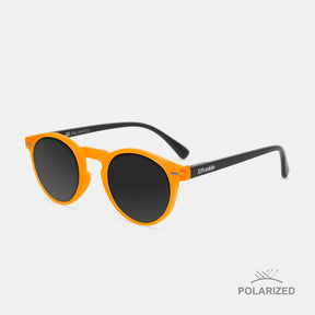 Ultra Light Orange Day-Glo / Black Polarized