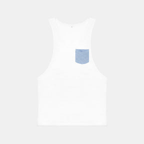 Tank Pocket White